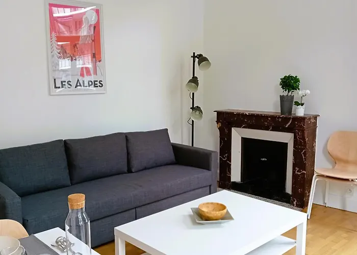 102 - Renove Avec Grand Salon Et 1 - Tram Et Clinique Mutualiste A 1 Min * Grenoble