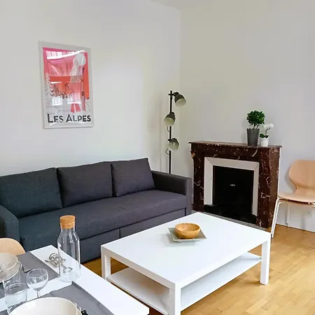 102 - Renove Avec Grand Salon Et 1 - Tram Et Clinique Mutualiste A 1 Min * グルノーブル